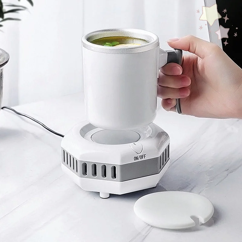 

Mini Quick Beer Cooling Cup Ice Maker Machine Fast Cooler Electric Refrigeration Beverage Office Dormitory Appliance