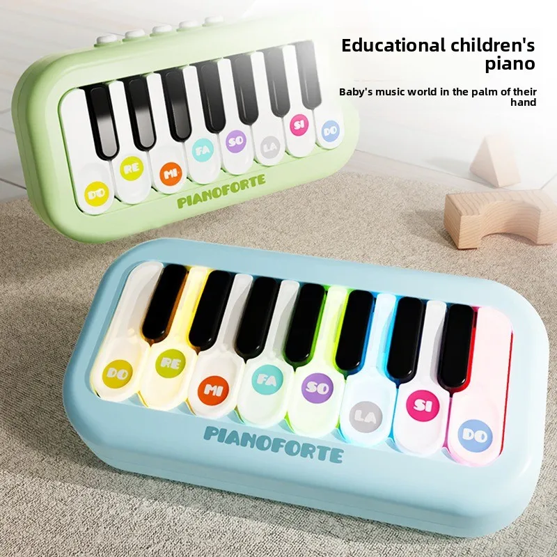 

Early Education Mini Electric Keyboard Learning Music Electronic Organ Electronic Piano Toy with Music Score Light
