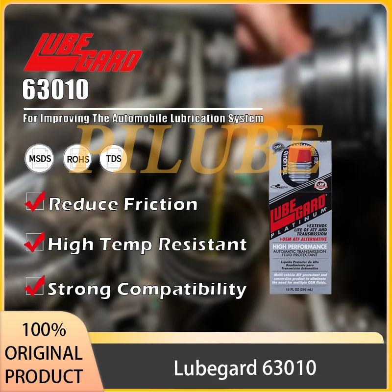 Lubegard 63010 Friction Modifier Additive Compatible with Various Lubricants Engine Performance Automotive Original Product