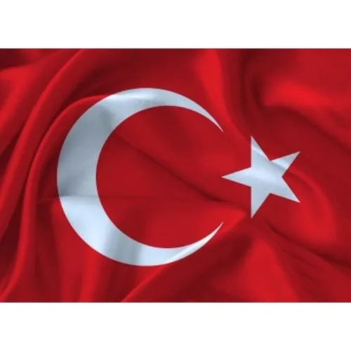 

Turkish Flag 70x105 cm Polyester Fabric Made in Turkey