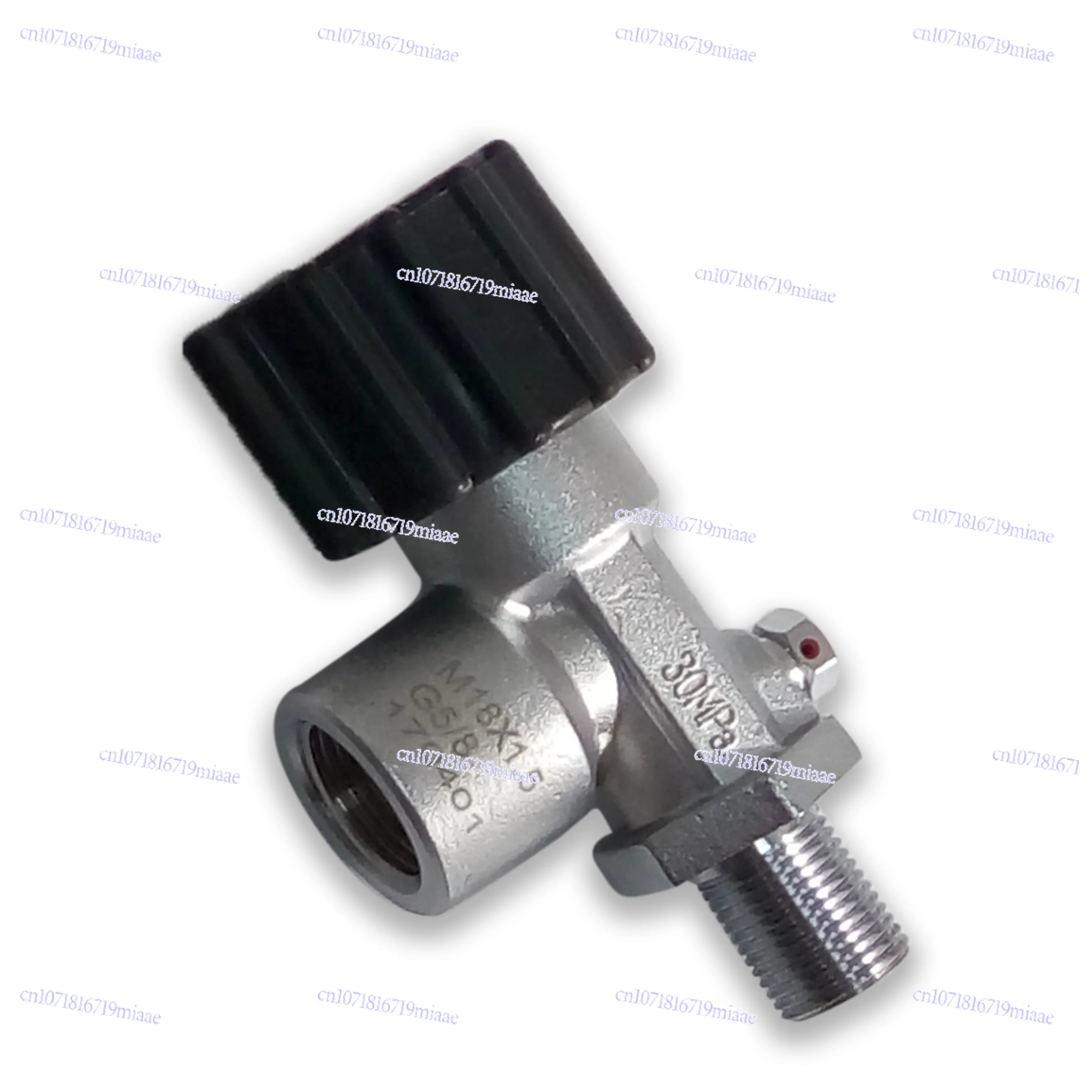 

High Pressure 300 Bar Hpa Tank Valve with M18 * 1.5 Thread