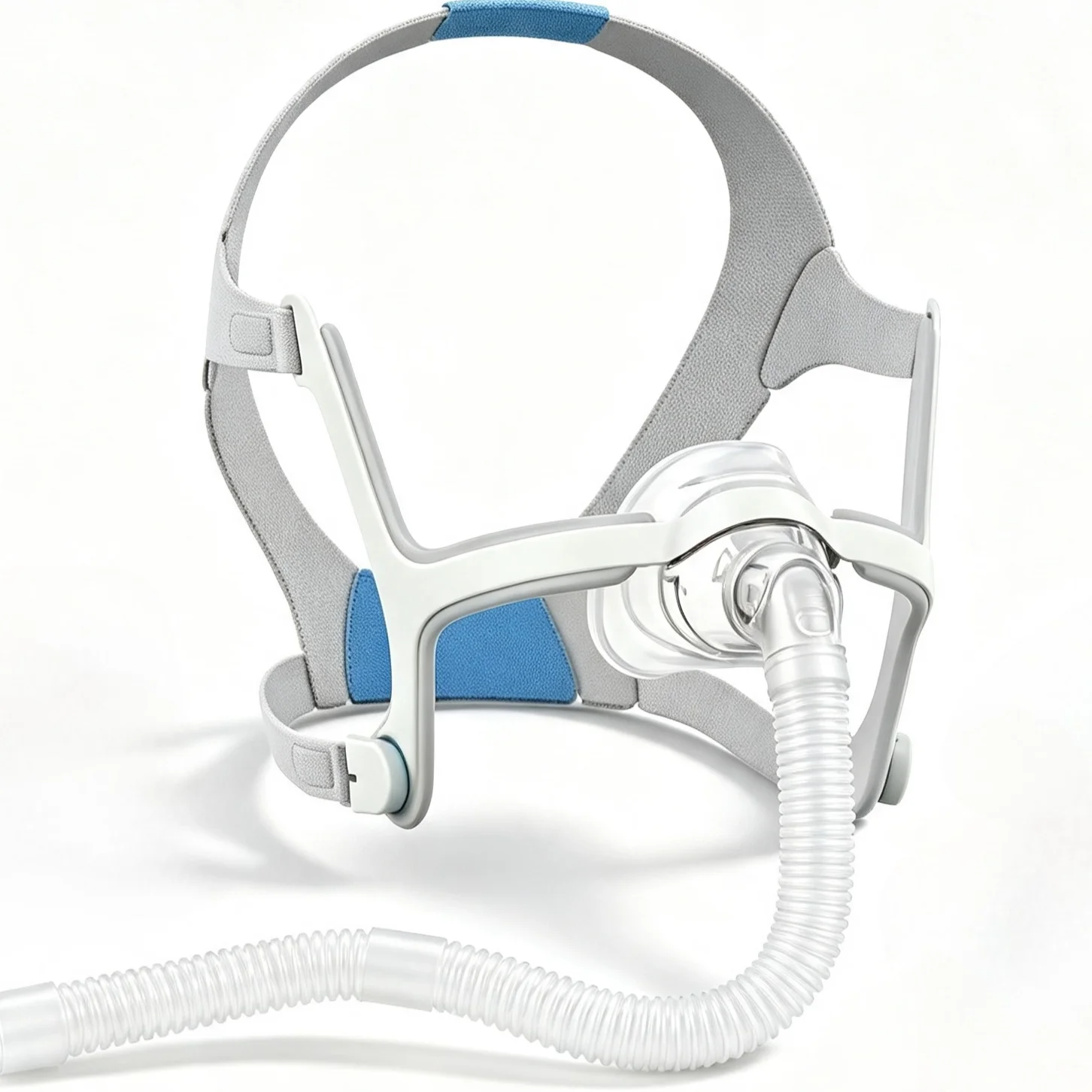 Nasal Mask Full Set Compatible with ResMed AirFit N20,Replacement Kit Headgear Frame Elbow Tube N20 Cushion for Sleep Apnea