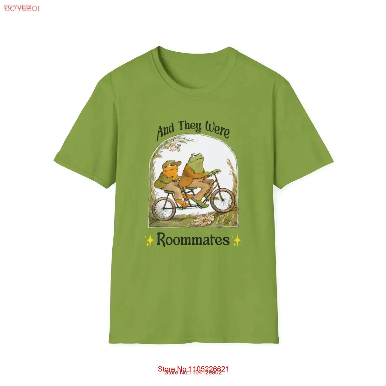 And They Were Roommates Frog Toad Gay Lovers Classic Queer Literature T Shirt vintage Washed streetwear homme Slightly Unisex