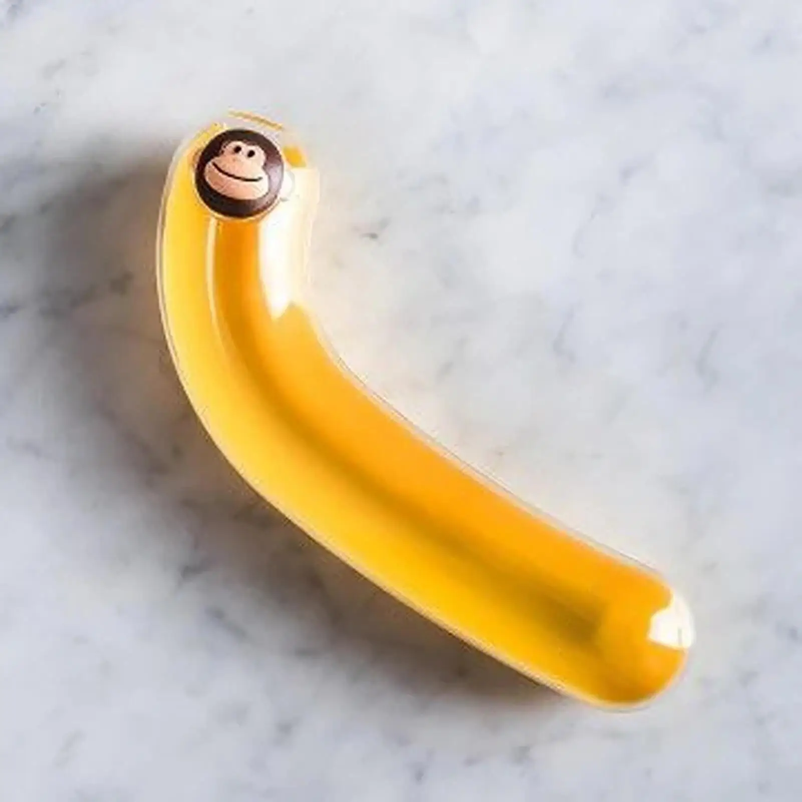 Food Grade Plastic Banana Storage Case Reusable Banana Shaped Banana Storage Box Anti-Squeezing Wear-resistant Banana Keeper