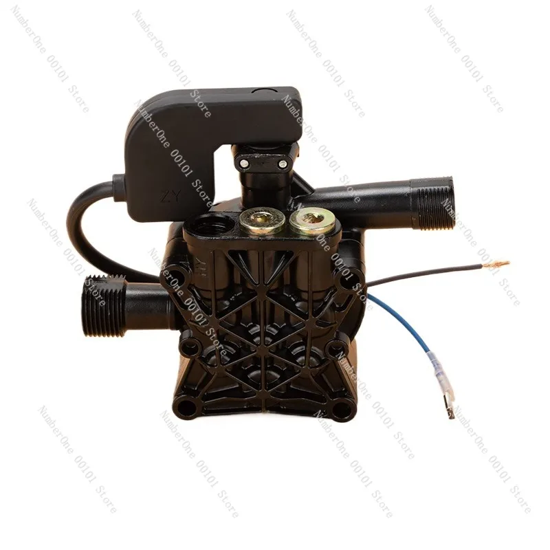 Portable Pump Head for High-Pressure Cleaner, Car Wash Water Pump Piston Assembly, Replacement Part Home and Commercial Vehicle