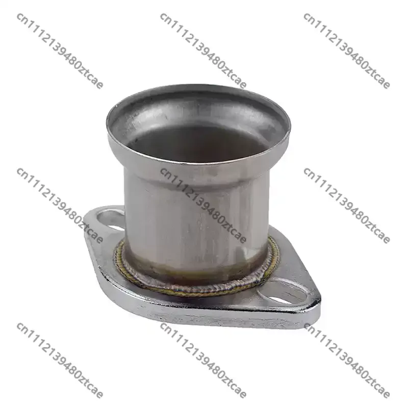 Stainless Steel 3 Inch To 2.5 Inch 2‑Bolt Exhaust Reducer Adapter Flange Pipe For Automobile Exhaust System