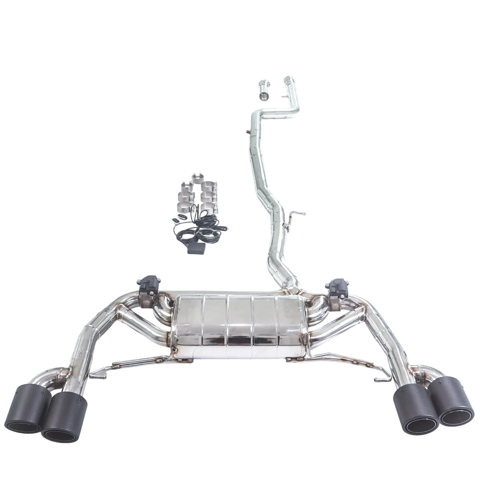 

Глушитель выхлопа GFC Catback для BMW X3 G01 X4 G02 2.0T 2019-2024 годов, автомобильная выхлопная система с электрическим клапаном, изготовленная с SUS304