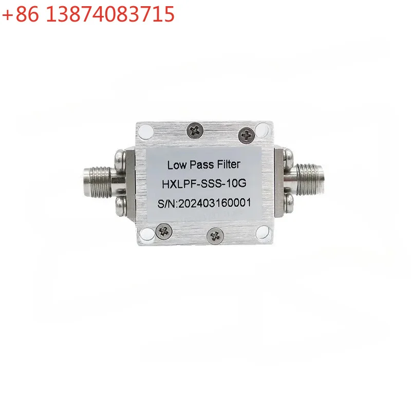 DC-10GHz RF Microwave Low Pass Filter SMA Stainless Steel Female