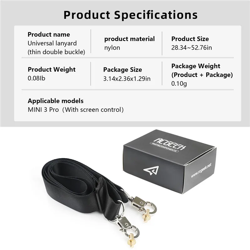 Dji mini 3 pro用ストラップ,リモコン,ハンギングストラップ,ミニ3rcプロ用リモートコントロールドローン用アクセサリー