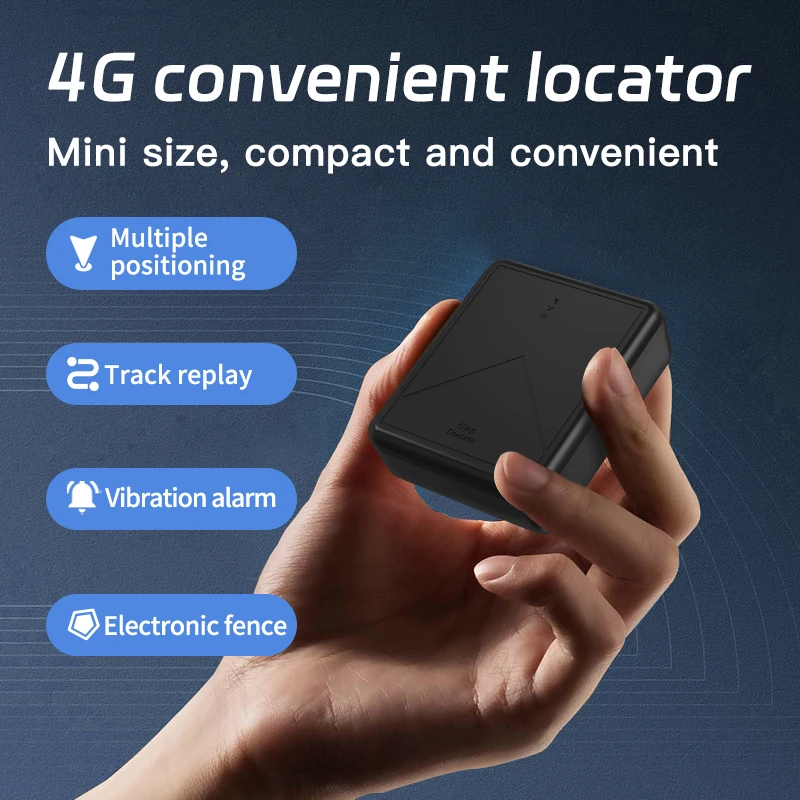 Электронный GPS-трекер для забора, прямой мини-умный GPS-трекер с фабрики, сеть 4G LTE 2G в реальном времени, магнитное беспроводное устройство для сборки