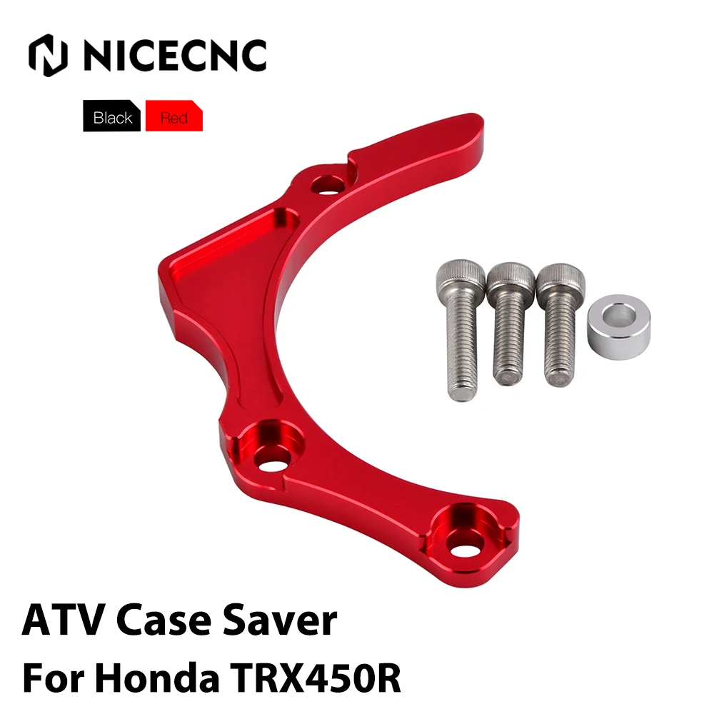 NICECNC For Honda TRX 450R ATV Case Saver Chain Guard Protector For Honda TRX450ER TRX450R 2006-2009 2011-2014 Aluminum
