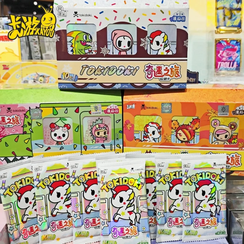 

Genuine KAYOU Tokidoki Cards Unicorn Adventure Journey Series Vol.1 Wandering Pack Anime Collection Card Toy Gifts