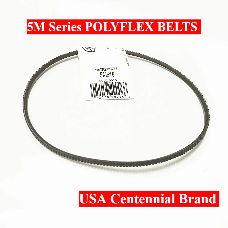 5M560 5M580 5M600 5M615 5M630 POLYFLEX BELTS Sander Motor 3d Printer Tools Machine Variator Lathe Polyurethane Wide-angle Belts