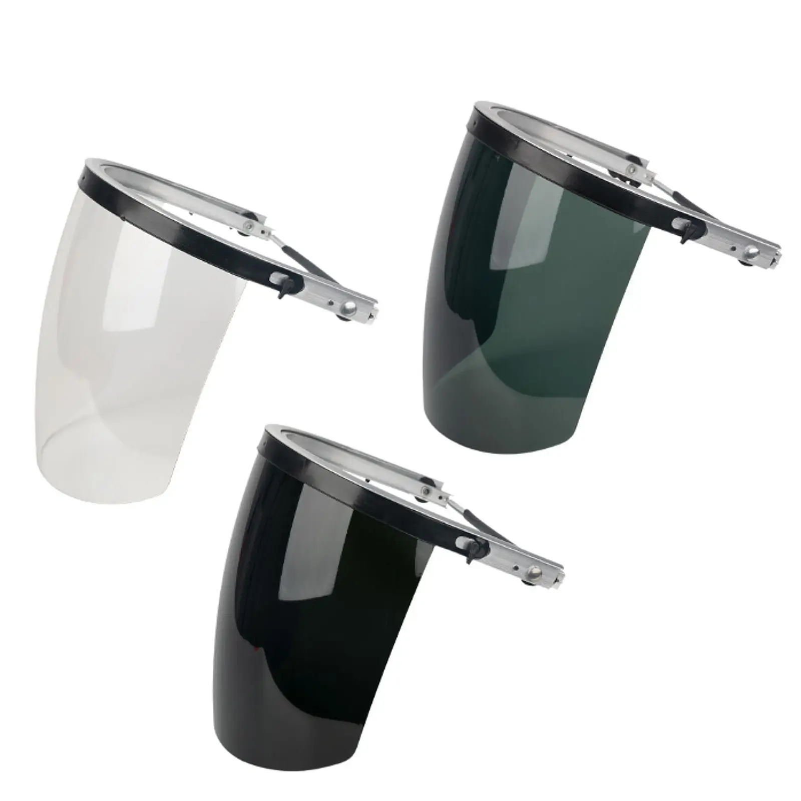 フェイスシールド 大人用保護フルフェイスシールド 作業用 ガーデニング 研削用