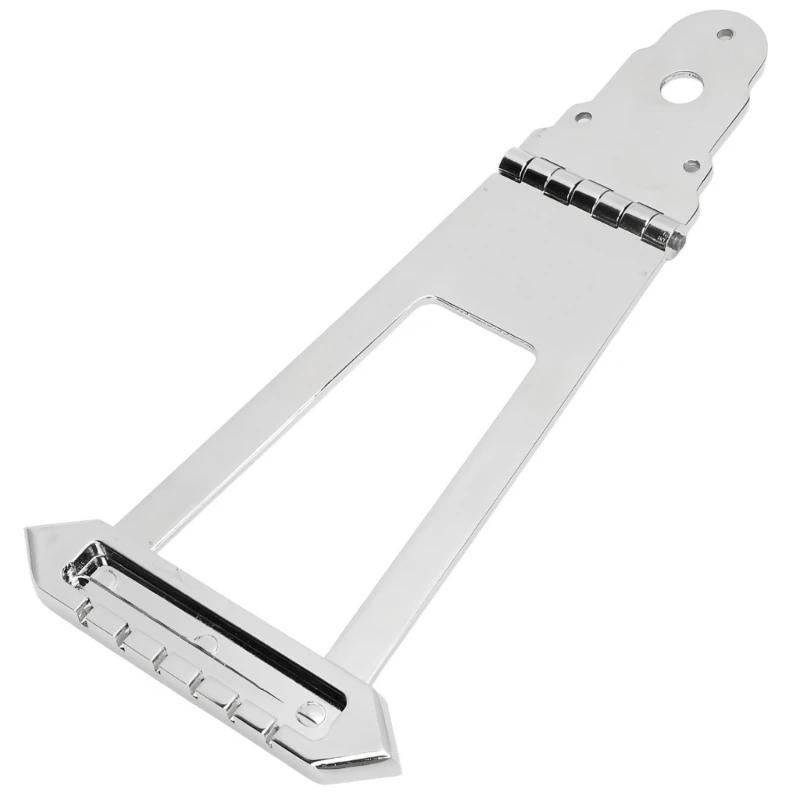 High Performances Guitar Bridge Tailpiece Electric Guitar Part Offering Clear Tone And Stable Intonation For Musicians 4XBB