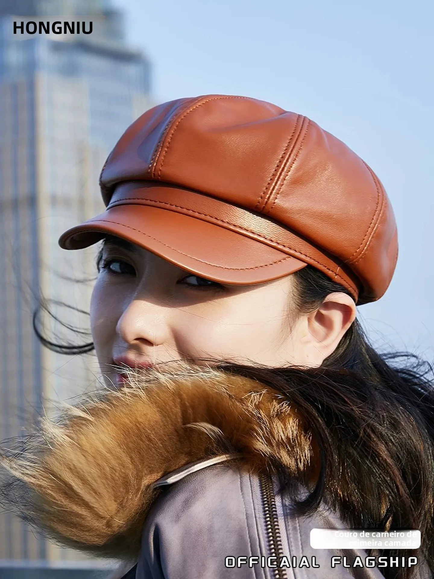 berretto-da-donna-in-vera-pelle-cappello-da-sole-a-becco-d'anatra-cappello-ottagonale-alla-moda-ideale-per-autunno-primavera-estate-viaggi-cappello-versatile-da-artista
