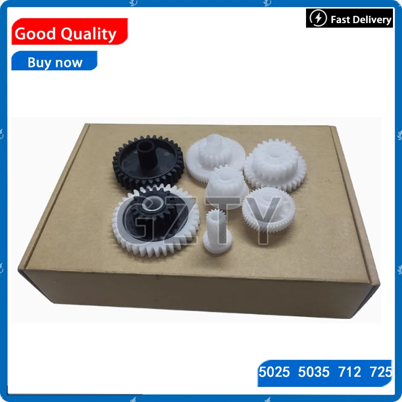 

Compatible new 7gear/set RM1-2963 RM1-2963-000 RM1-2963-000CN LaserJet M712 M725 M5025 M5035 Fuser-Drive-Assembly printer parts