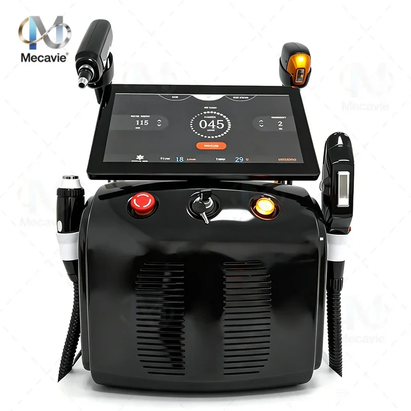 4-in-1 Soprano Titanium Ice Laser Hair Removal System 4 Wavelengths (755/808/940/1064nm) Permanent Painless Hair Removal 6