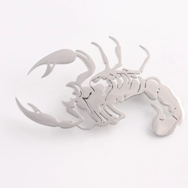 New Design Stainless Steel Scorpion Brooches For Women Animal Casual Party Brooch Pin Gifts