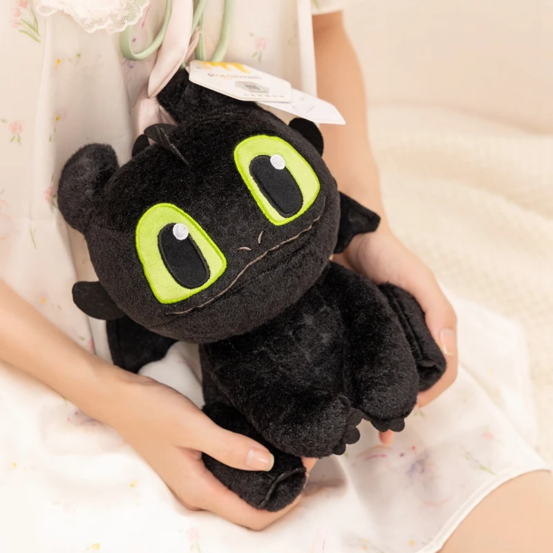 Adorables juguetes de peluche sin dientes, muñeco de peluche de dragón cómo entrenar a tu dragón, llavero periférico de animé, regalo de Navidad Kawaii para niños