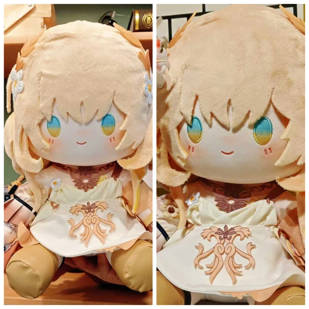 

Anime Honkai: Star Rail Aglaea Cartoon Kawaii Cotton Stuffed Doll Body 40CM Pillow Cosplay Plush Toys Dress Up Xmas Gift