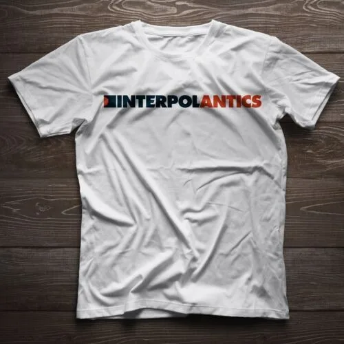 Interpol Antics Album Cover T Shirt Black