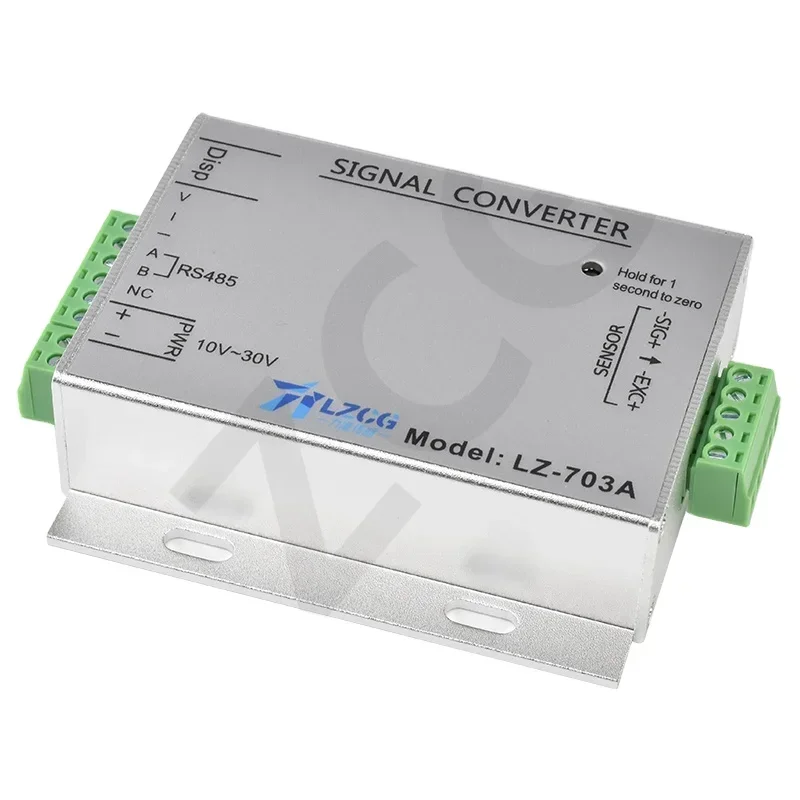 

One Channel Aluminum Force Load Cell Transmitter Output RS485/RS232 4~20mA/0~5V Amplifier Device Signal Converter Good Stability
