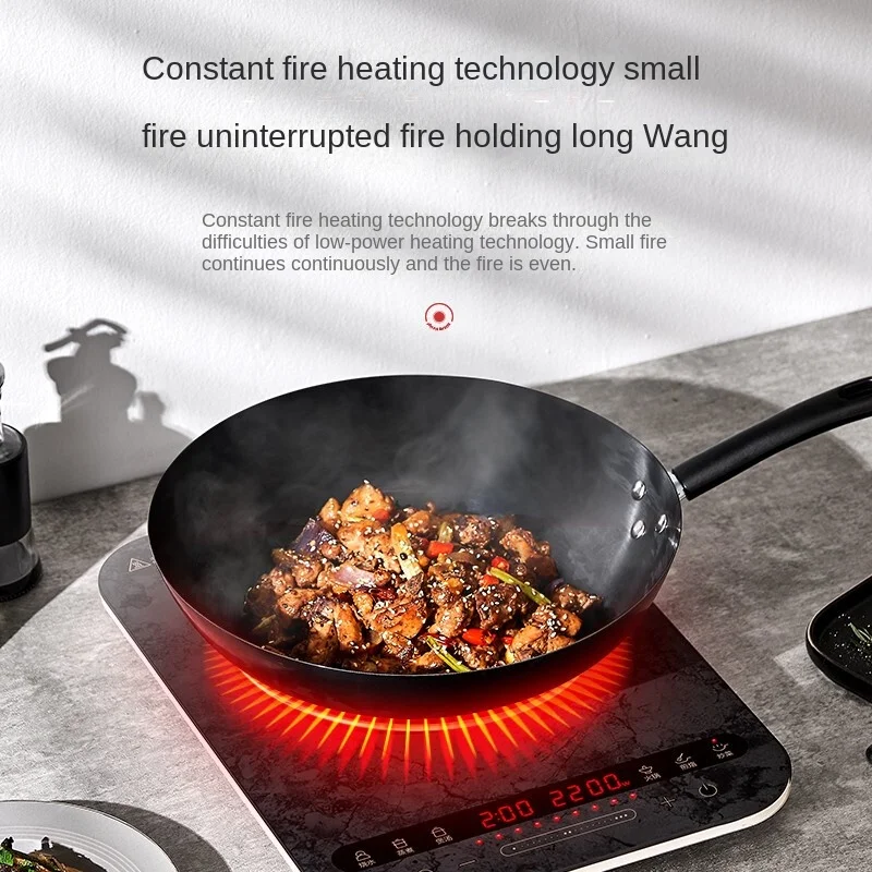 Midea Induction Cooker Electric Stove Home 2200W NEG Panel Constant Fire Heating Intelligent Timing Cooktop Stove 220V