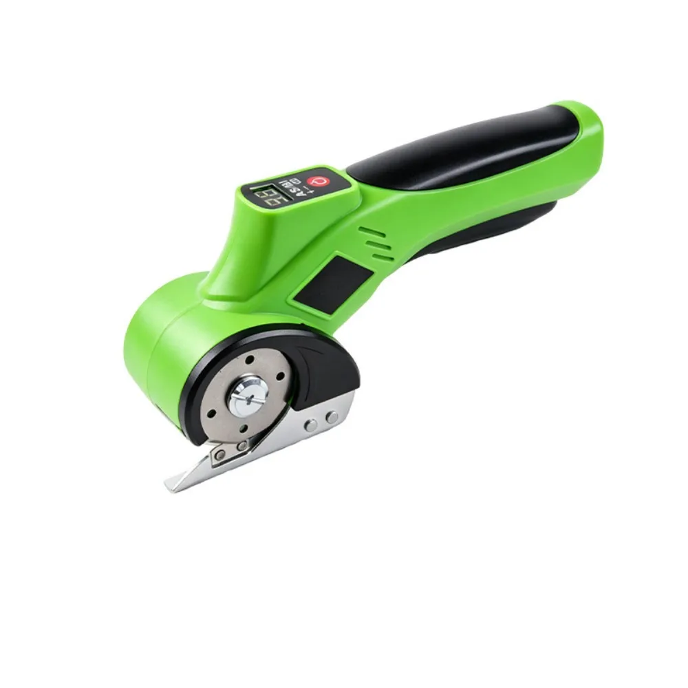 Rechargeable Electric Scissors Portable Ergonomic Handle Cloth Cutter Slip Resistant USB Recharging Electric Fabric Scissors