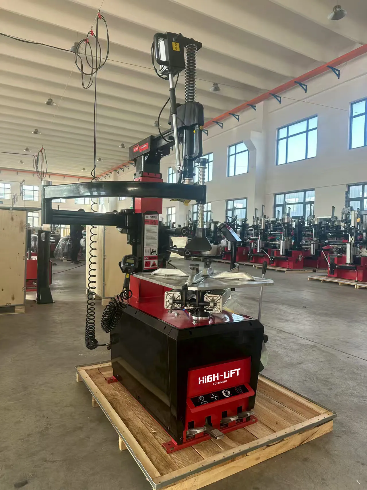 New Product Car Tyre Changer Tire Removal Machine With Rotating Arm Double Arm 6011