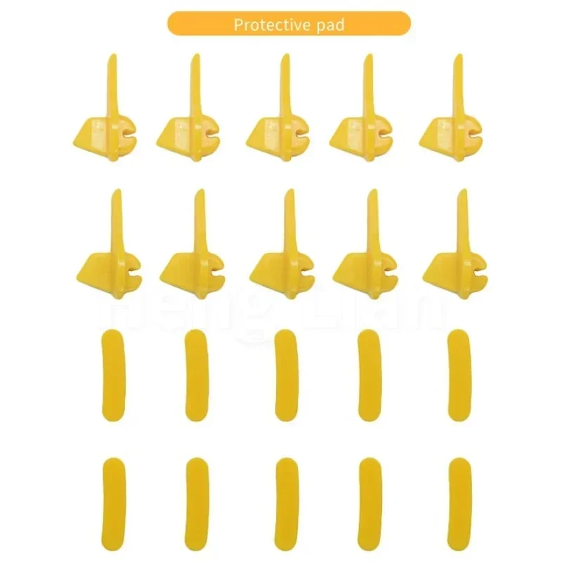 20Pcs Car Tyre Changer Wheel Rim Protector Kit Mount Demount Head Duck Inserts Tire Dismounting Repair Helper