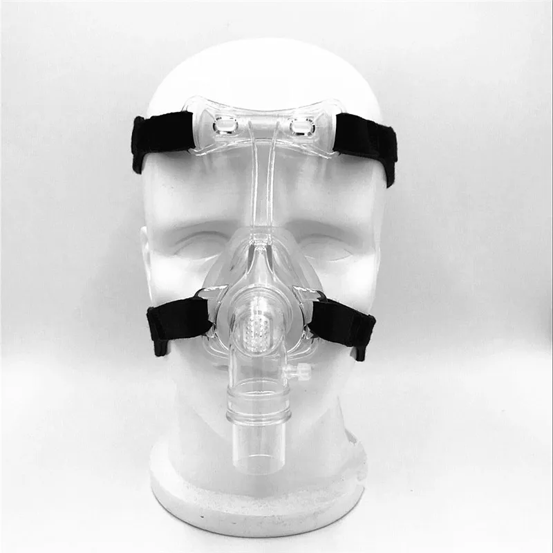 Blue and Black Cpap Mask Headgear Suitable FM2 F1B FM4 NM2 NM4 Elastic Cotton Breathable Anti Snoring Sleep Apnea