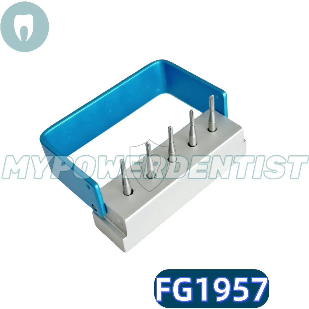 

1 коробка FG 1557/1558 стоматологические боры с твердосплавным прямым куполом, крестообразное сверло с держателем