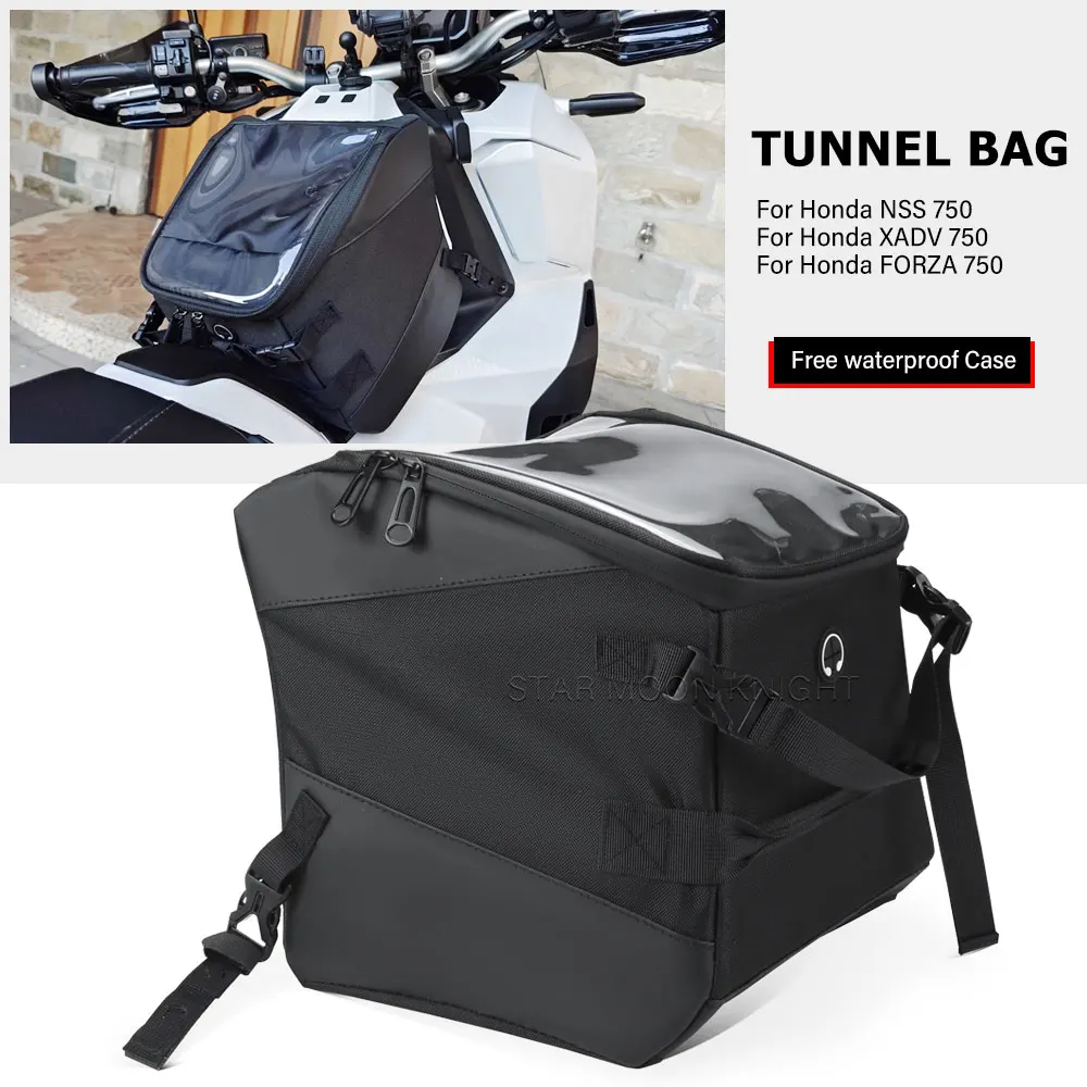 

X ADV 750 Scooter Tunnel Tank Bag Storage Bags For Honda x adv750 NSS FORZA XADV 750 FORZA750 NSS750 Accessories