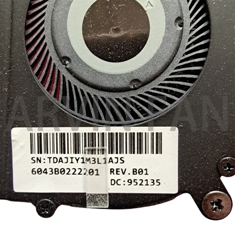 New CPU Cooling Fan For ELITEBOOK X360 1020 G2 ND55C29-16K22 Cooler Fan DFS320805RR0T FJCN DFS350705PQ0T FJCP