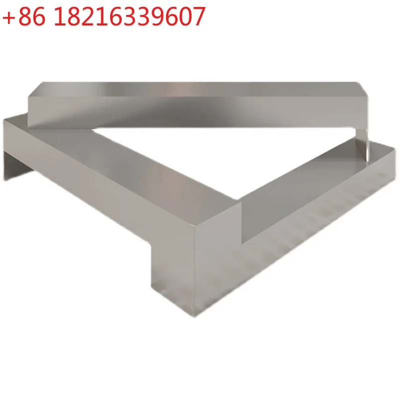 YAO clothing stainless steel shoes and bags jewelry display table display rack placed in the middle