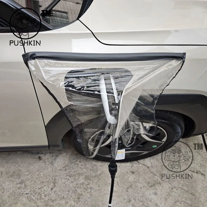 For DONGFENG VIGO Nammi 06 2025 Car New Energy Vehicle Charging Port Rain Cover Waterproof Portable Anti-leakage Accessories