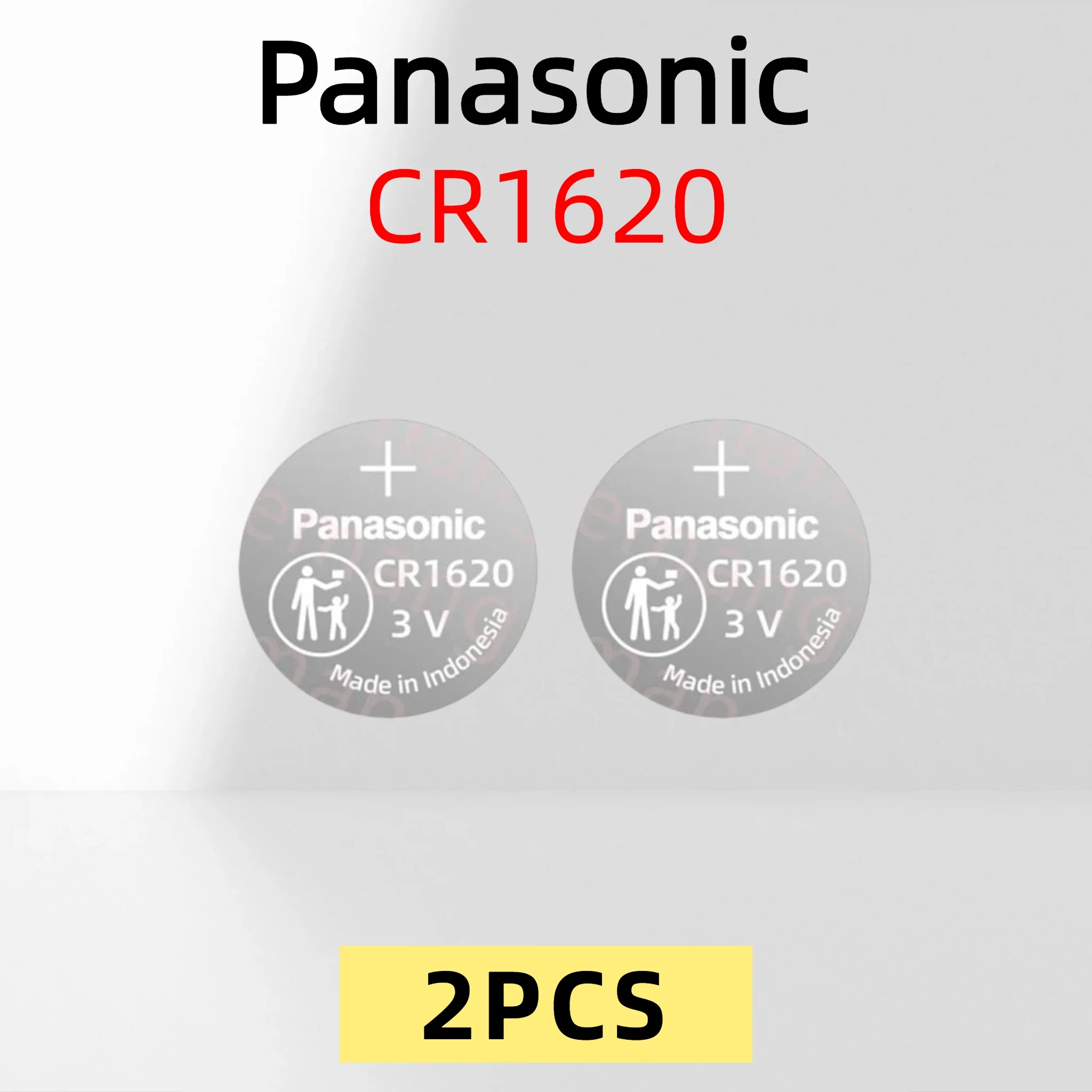 PANASONIC CR1620 5-50PCS 3V Lithium Battery For Watch Calculator Clock Remote Control Toys Button Coins Cell Doorbell Battery