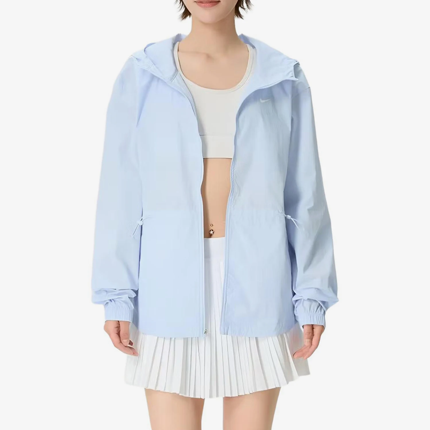 Nike genuine hooded solid color comfortable long sleeved jacket new jacket jacket IF1167-412