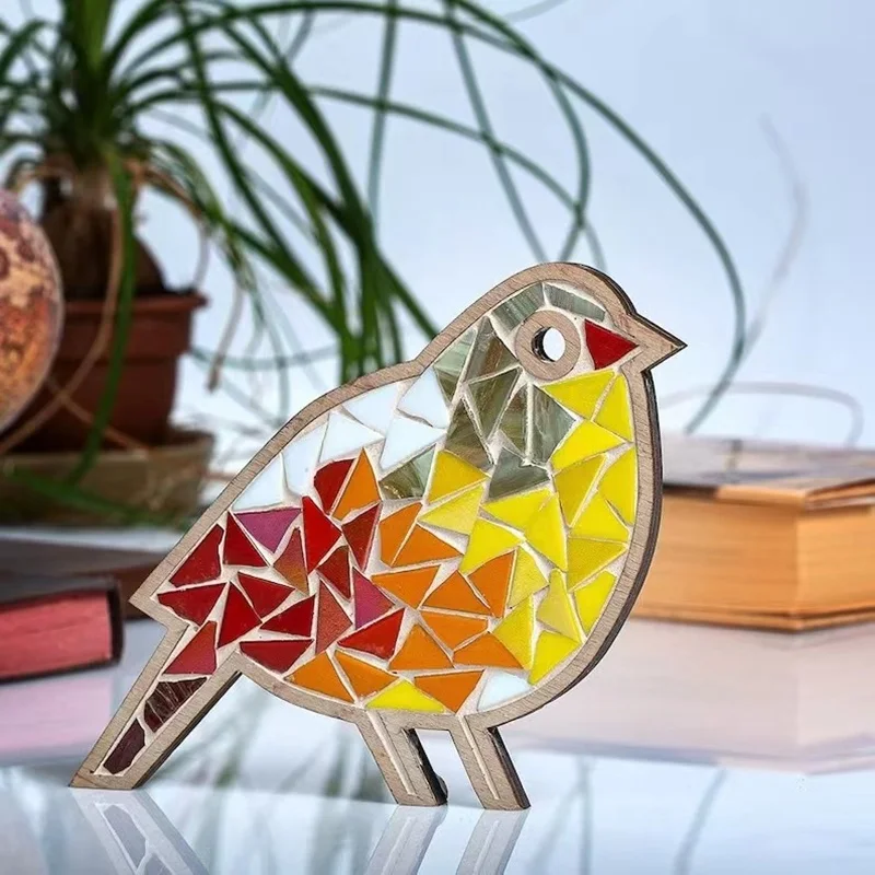 DIY Material Package Mosaic Square Glass Multi Color Optional Arts And Crafts Materials Hobbies For Creating  Mosaic Tiles Decor