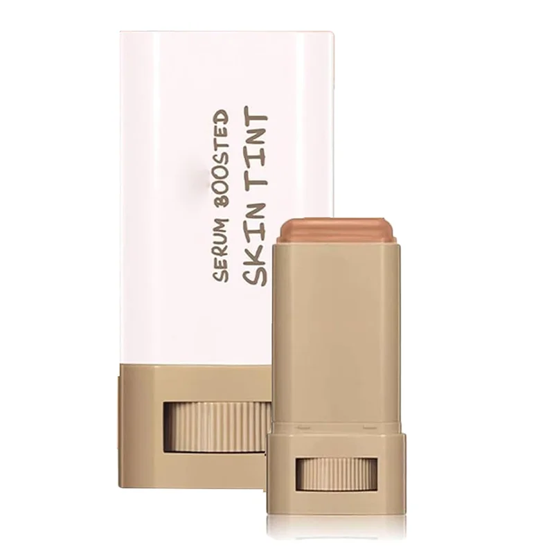 HFES Foundation Stick Beauty Balm Serum Boosted Skin Tint، كريم أساس مرطب ملون صلب