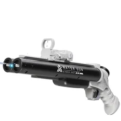 Volautomatisch Shotgun Waterpistool Met Scope Speelgoed Waterpistool Continue Squirtspray Blaster Zomer Zwembad Speelgoed Voor Kinderen Volwassen