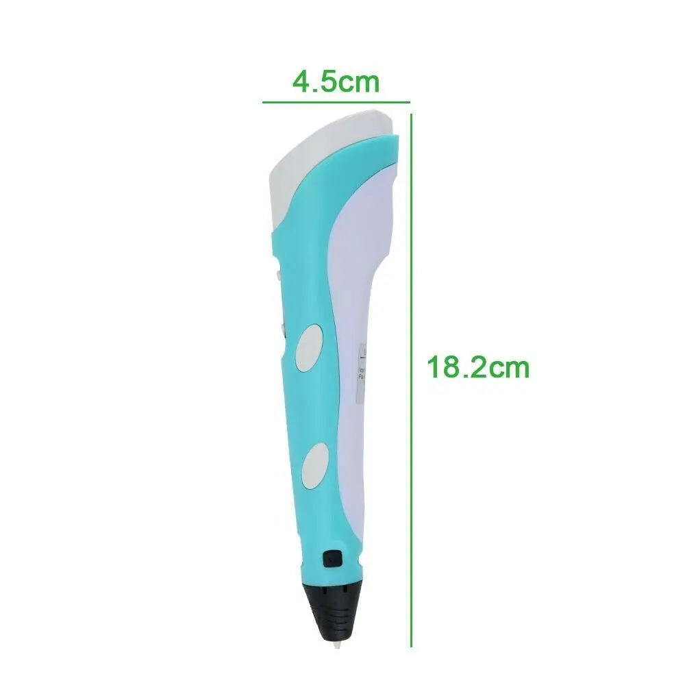 قلم طباعة ثلاثي الأبعاد مجموعة طابعة الفنون خيوط جيش التحرير الشعبى الصينى طباعة الرسم للأطفال الكبار الإبداعية لعبة هدية 36 متر خيوط جيش التحرير الشعبى الصينى + أقلام USB ثلاثية الأبعاد