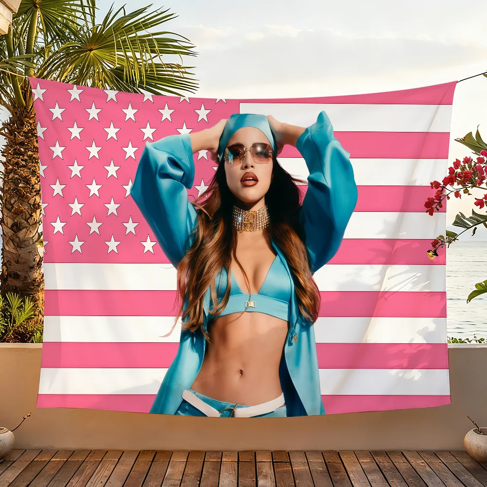 Singer Emilia Mernes Mp 3 flag For Garden Party Living Room Home Wall Decor Banner Bedroom Outdoor Tapestry