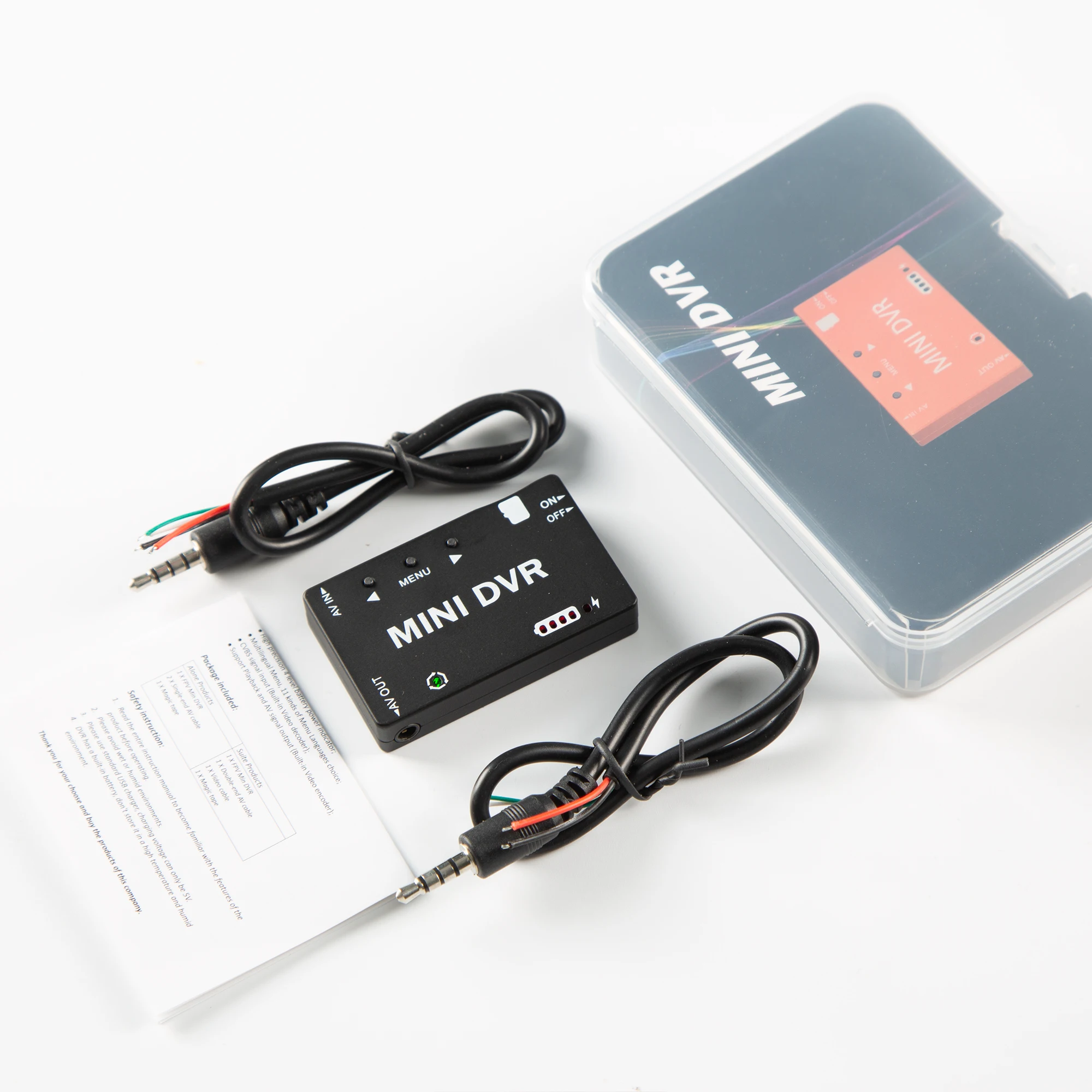 

Новый FPV мини DVR модуль видео-аудио рекордера NTSC/PAL переключаемый встроенный аккумулятор для RC Quadcopter очки монитор DIY Запчасти