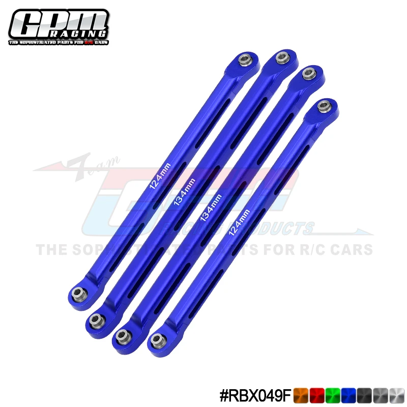 

GPM Alloy Front Upper & Lower Chassis Links Parts Tree For AXIAL 1/10 RBX10 Ryft