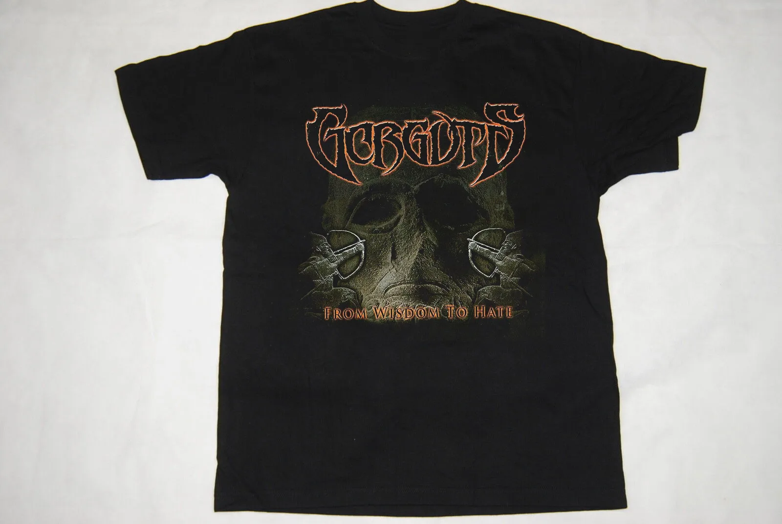 Gorguts Band For Family Black T Shirt Cotton All Size JK432