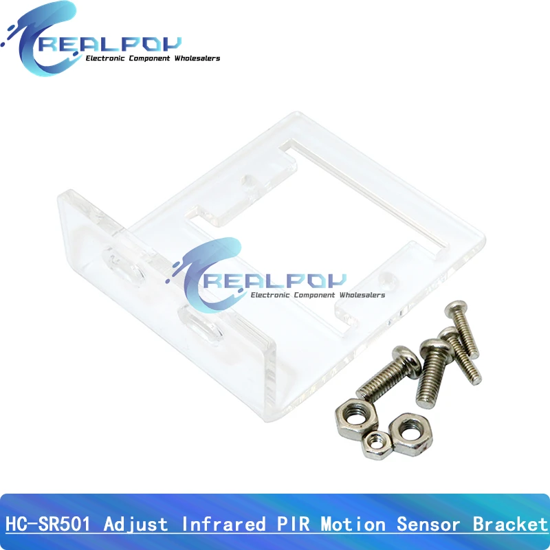 Picture 7: HC-SR501 Adjust IR Pyroelectric Infrared PIR Motion Sensor Detector Module Motion Sensor Detector Module HC SR501 Bracket