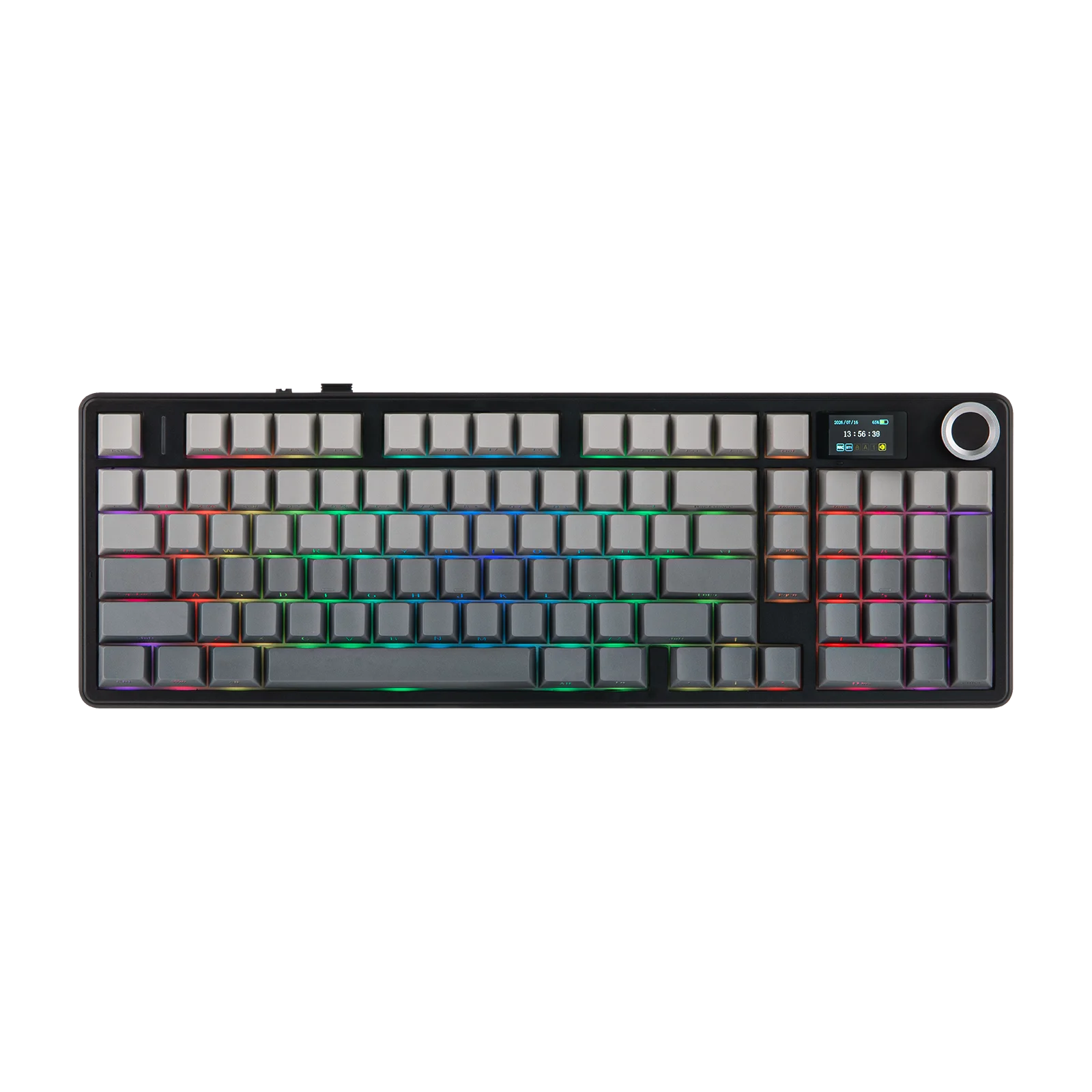 AULA F99 MAX (Non Co-Branded Version) 96% ANSI US Layout Tri-mode Wireless Mechanical Keyboard 8000mAh Battery & RGB Backlits