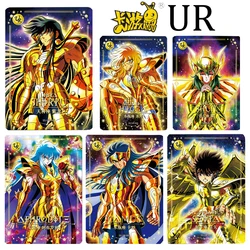 KAYOU UR Saint Seiya Aldebaran Death Mask Aphrodite Aiolia Dohko Refractive brilliance Holiday gifts Collectible cards
